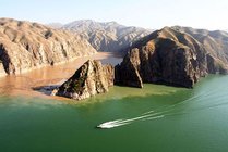 黄河三峡景区景点天气实景图