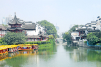 南京夫子庙景点天气实景图