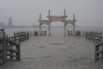 宜兴市团氿风景区景点天气实景图