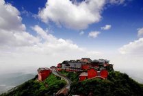 茅山风景区景点天气实景图