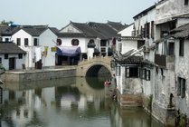 甪直古镇景点天气实景图