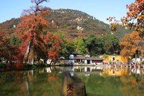天平山风景名胜区景点天气实景图