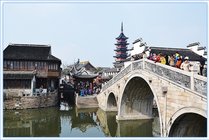 千灯古镇景点天气实景图