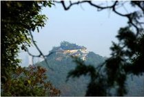 军山景区景点天气实景图