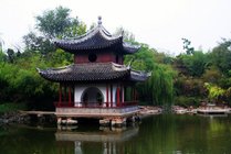 水绘园景点天气实景图