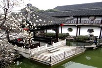 何园景点天气实景图