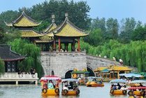 瘦西湖风景区景点天气实景图