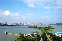 云龙湖景点天气实景图