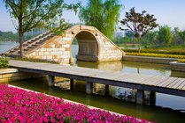 青枫公园景点天气实景图