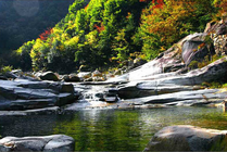 桃花冲风景区景点天气实景图