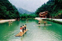 三峡竹海生态风景区景点天气实景图
