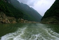神农溪景点天气实景图