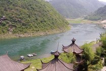 月亮湖山庄景点天气实景图