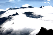武当山景点天气实景图