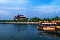 南湖景区景点天气实景图