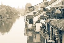 西塘古镇景点天气实景图