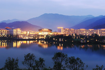 九龙湖景点天气实景图