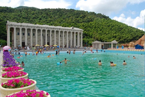 雅戈尔达蓬山旅游度假区景点天气实景图