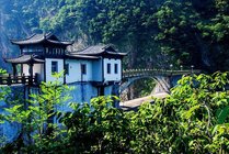 诸暨五泄风景区景点天气实景图