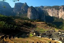 仙居风景名胜区景点天气实景图