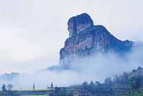 中雁荡山景点天气实景图