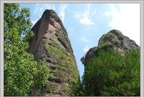 东西岩景点天气实景图