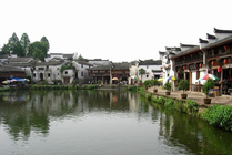 诸葛八卦村景点天气实景图