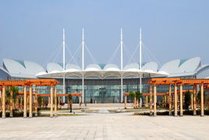 中国中部花木城景点天气实景图