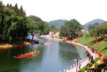 采石风景区景点天气实景图