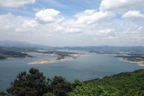 花亭湖风景区景点天气实景图