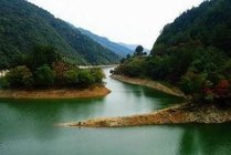 黄山丰乐湖景点天气实景图