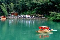 黄山芙蓉谷景区景点天气实景图