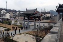 徽州古城景点天气实景图