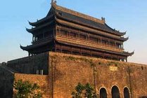 明中都鼓楼景点天气实景图