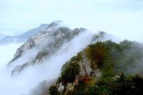 天堂寨景点天气实景图