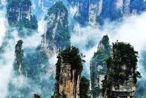 中国龙虎山世界地质公园景点天气实景图