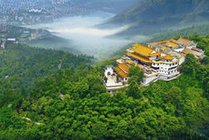 苏仙岭景点天气实景图