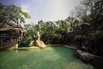 高洲温泉度假村景点天气实景图