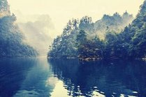 宝峰湖风景区景点天气实景图