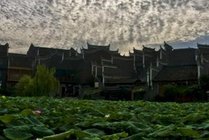 乾州古城北城门景点天气实景图