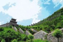 南方长城景点天气实景图