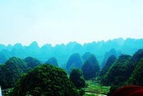 万峰林景点天气实景图