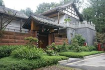 西蜀人家景点天气实景图