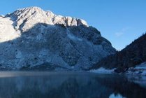康定情歌风景区景点天气实景图