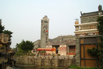 岭南印象园景点天气实景图