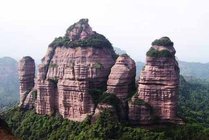 丹霞山风景名胜区景点天气实景图