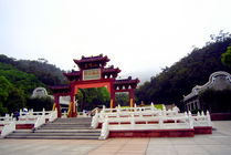 圭峰山风景区景点天气实景图