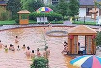 锦江温泉景点天气实景图