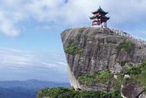 霍山风景区景点天气实景图