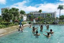 金水台温泉景点天气实景图